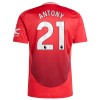 Officiële Voetbalshirt Manchester United Antony 21 Thuis 2024-25 - Heren